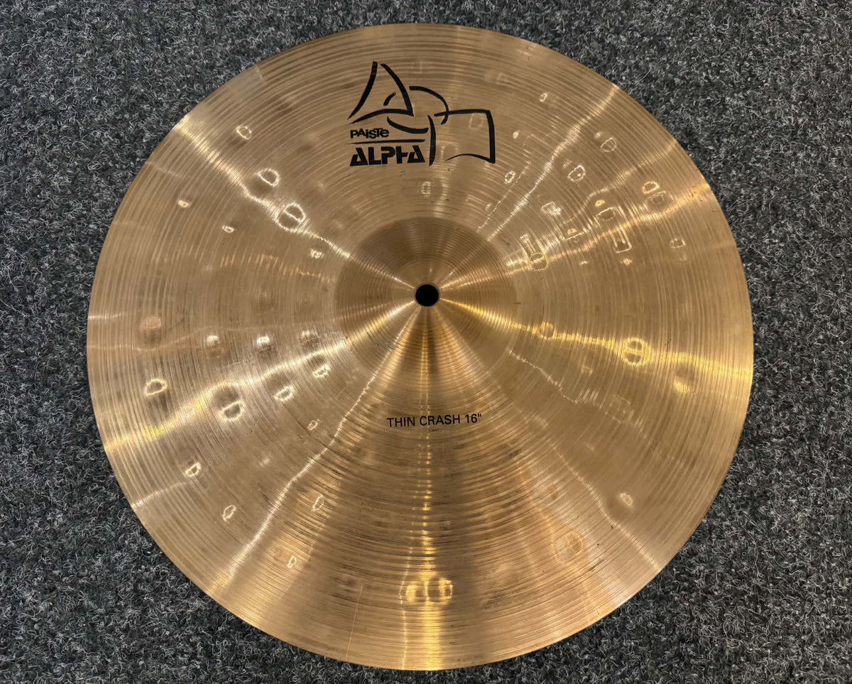 Paiste 16" Alpha Thin Crash Beg.