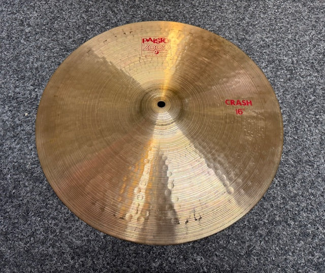 Paiste 2002 16" Crash red label 1160g Beg.
