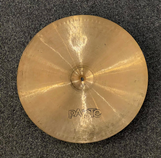 Paiste 2002 Black Label 18” ride 1,62kg Beg.