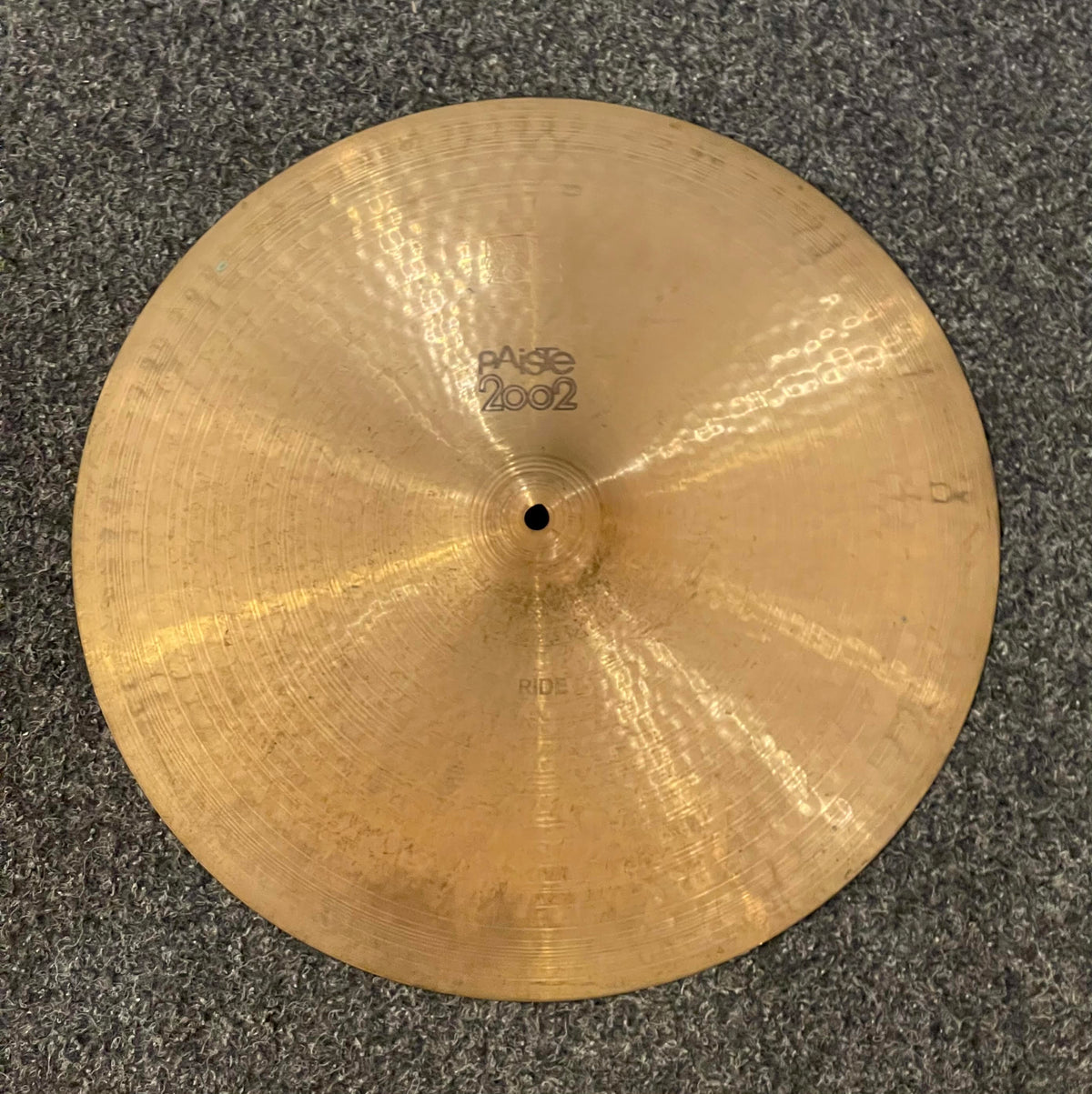 Paiste 2002 Black Label 18” ride 1,62kg Beg.