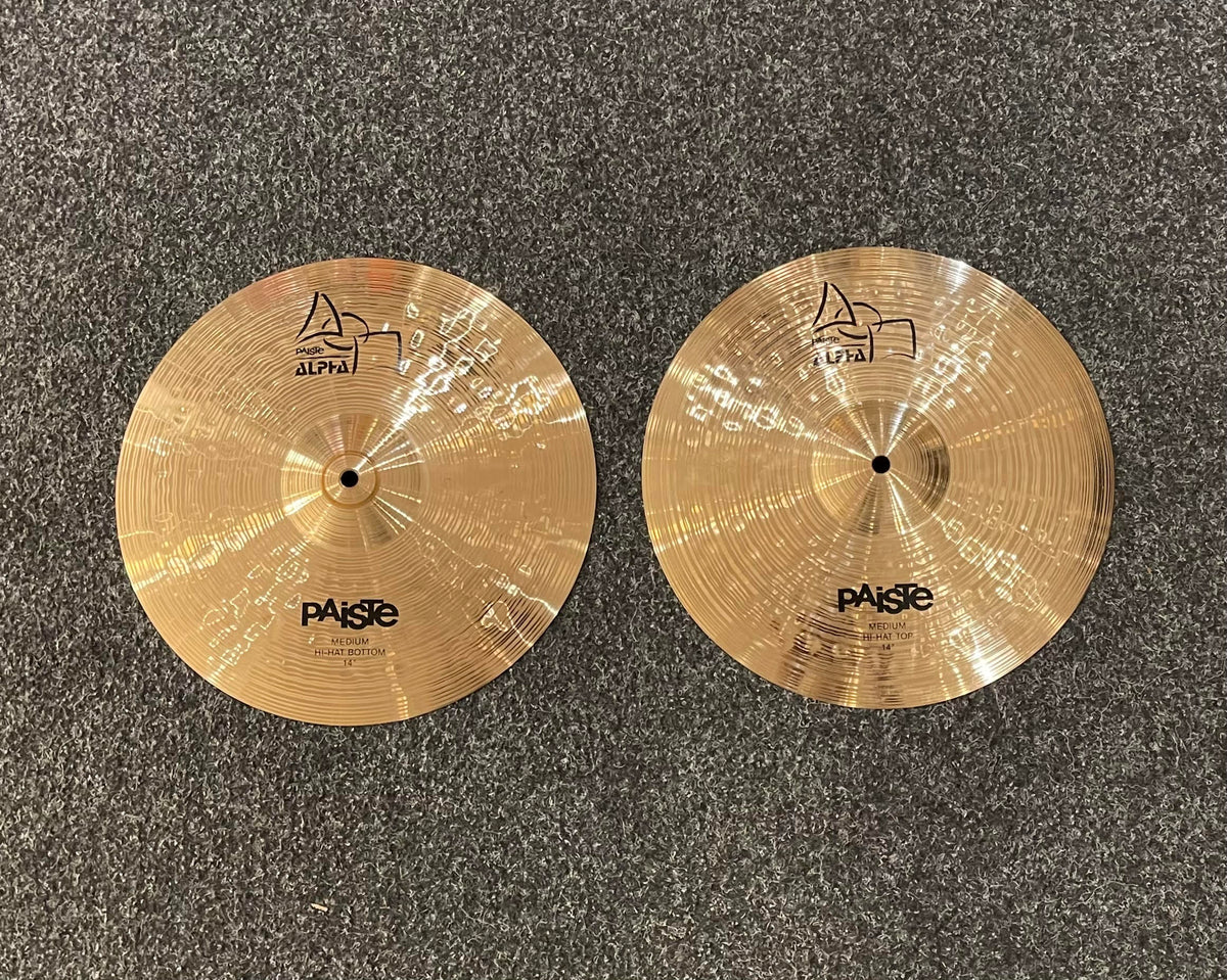 Paiste Alpha Medium 14” Hi Hat Beg.