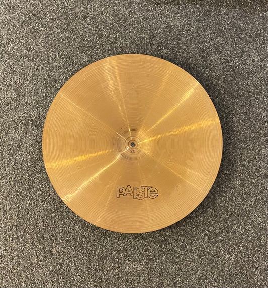 Paiste Black Label 20” Medium ride Beg.