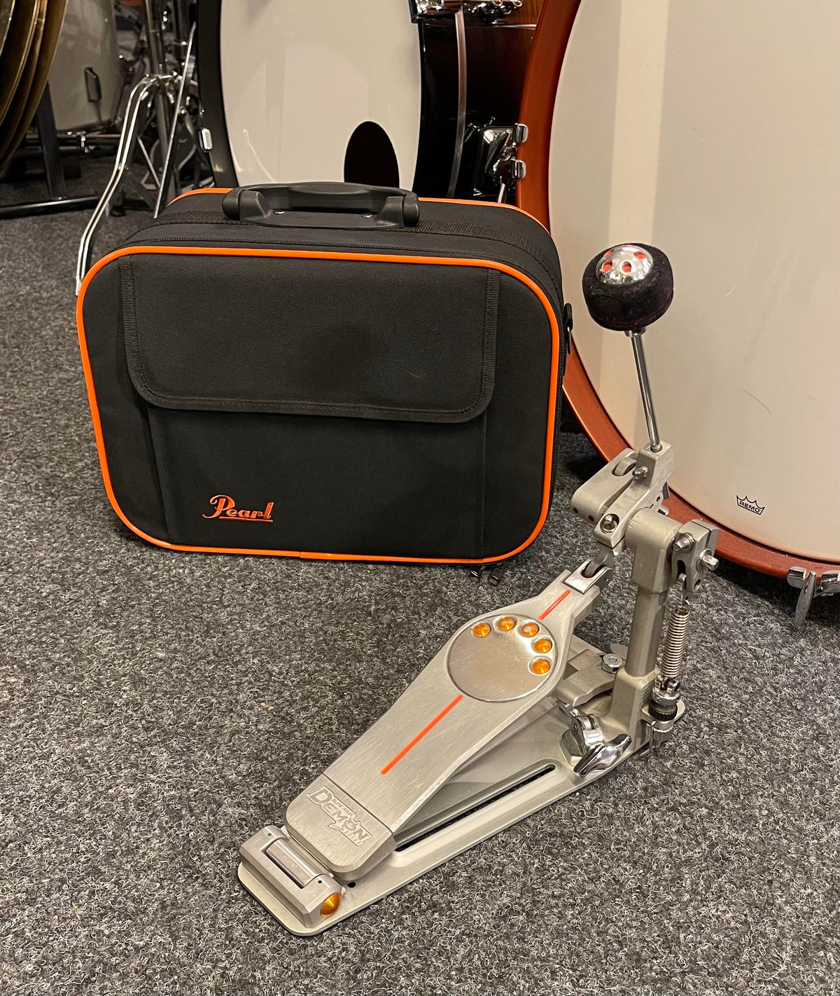 Pearl P-3000D Eliminator Demon Drive singel pedal inkl case Beg.