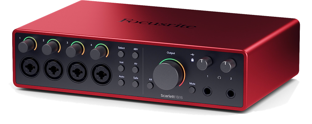 Focusrite scarlett 18i16 4th gen