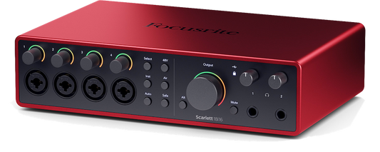 Focusrite scarlett 18i16 4th gen