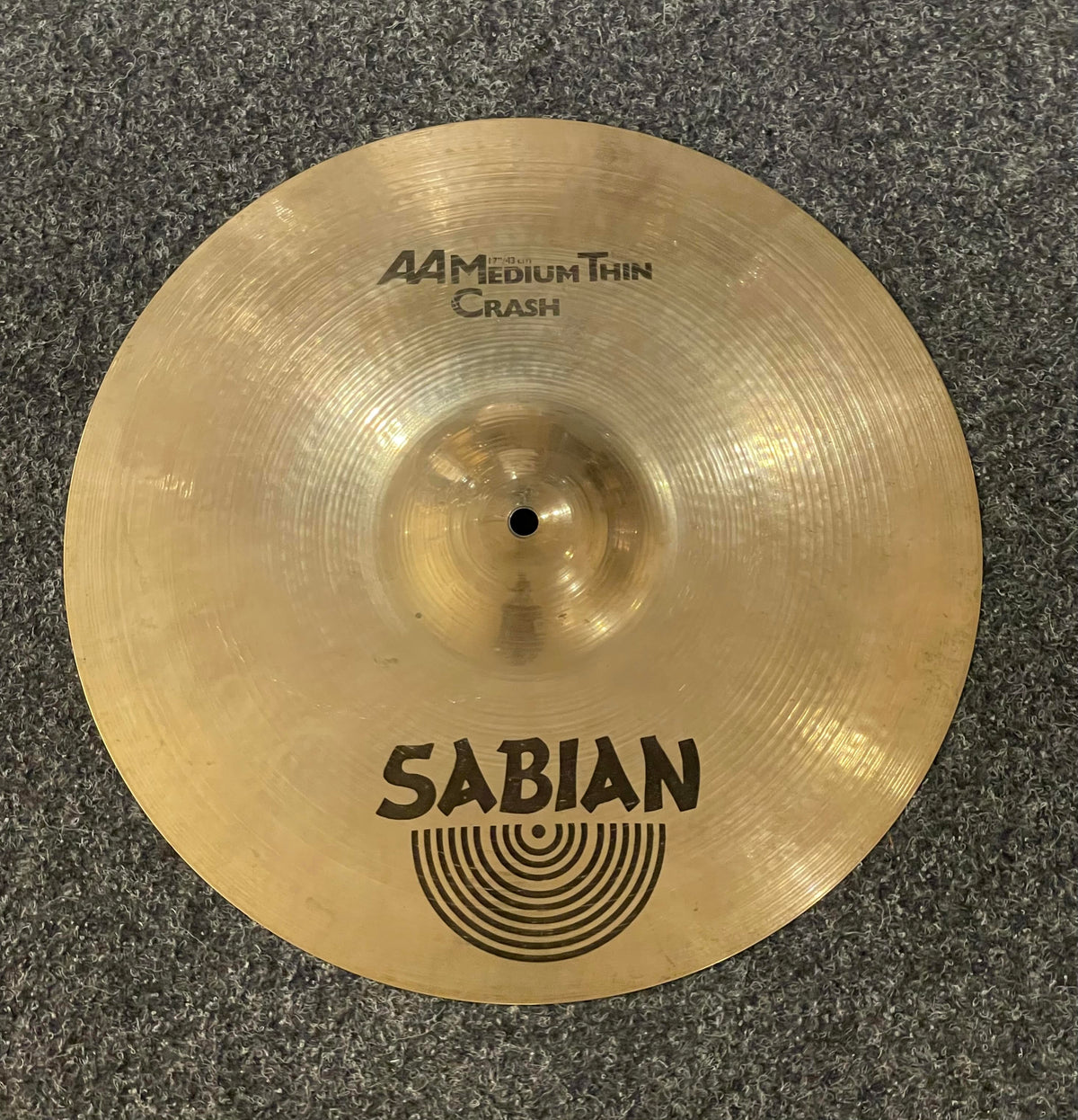 Sabian AA Medium Thin crash 17” Beg.