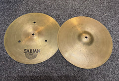 Sabian Flathats 1980  14"  T: 980g  B:1370g Beg.
