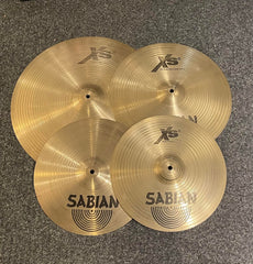 Sabian XS cymbalpack 14” Hi hat 16” Medium Thin Crash 20” Medium ride Beg.