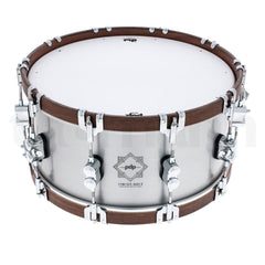 Pdp by Dw 14"x6,5" Concept Alu Snare with wood hoops.