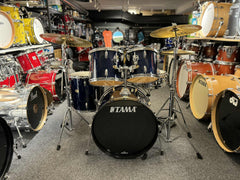 Tama Swingstar 22"12"13"16" ink. Virvel,stativ och nya Cymbaler Blue Beg.