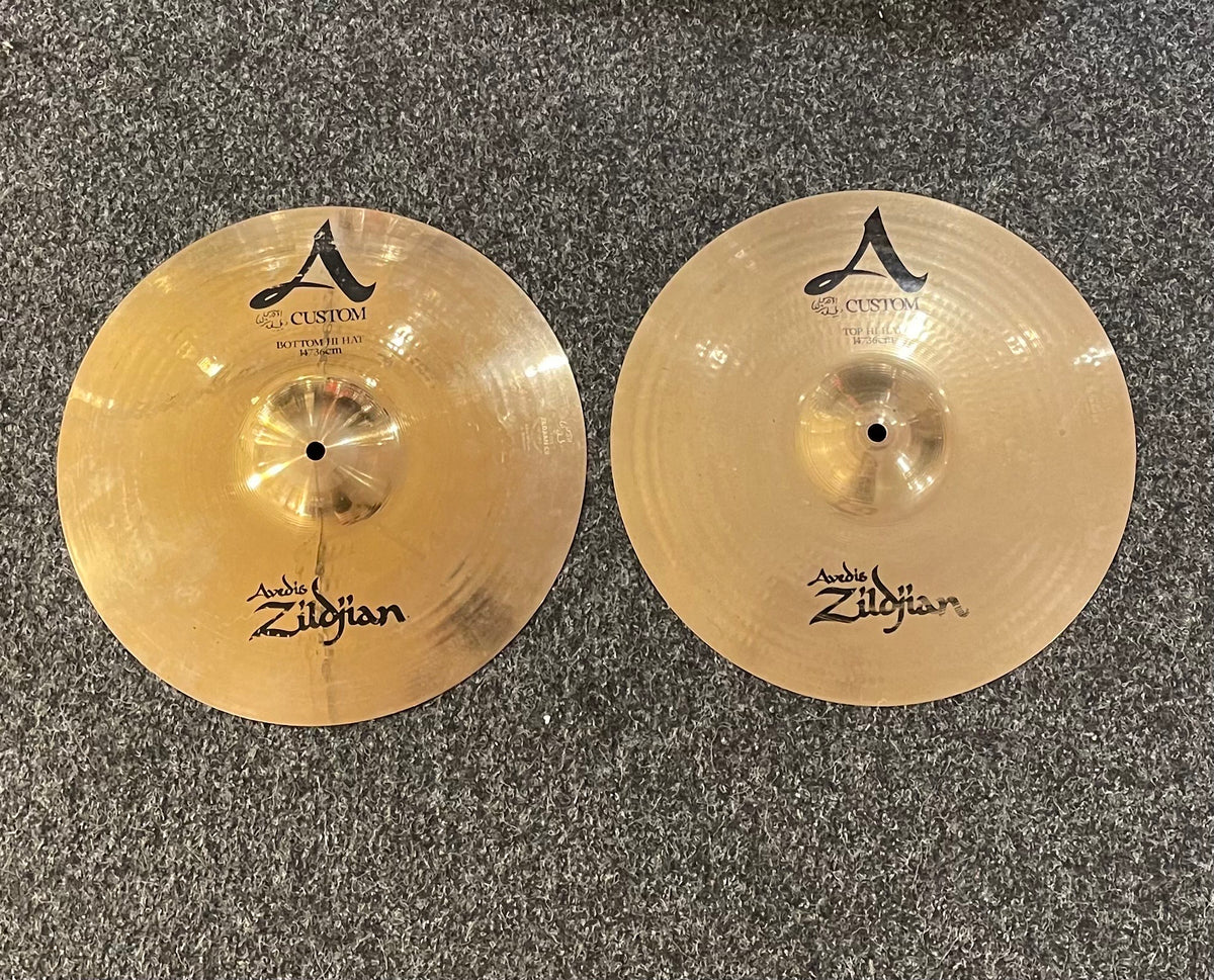 Zildjian A Custom 14” Hi Hat Beg.