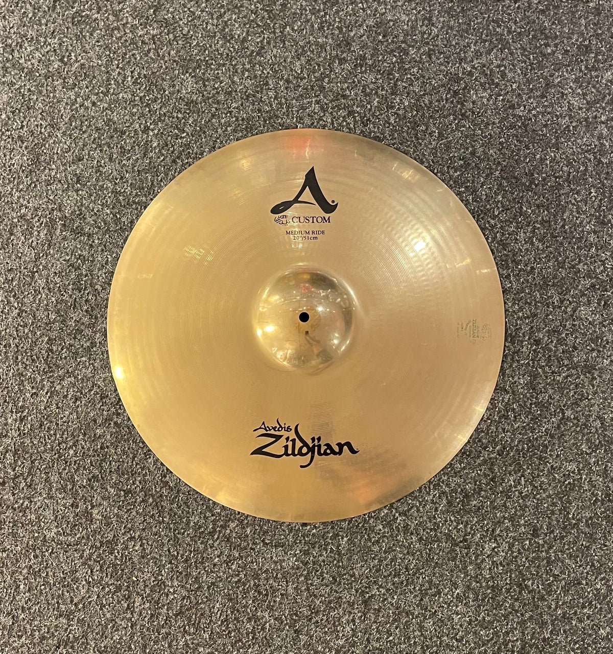 Zildjian A Custom Medium 20” Ride Beg.