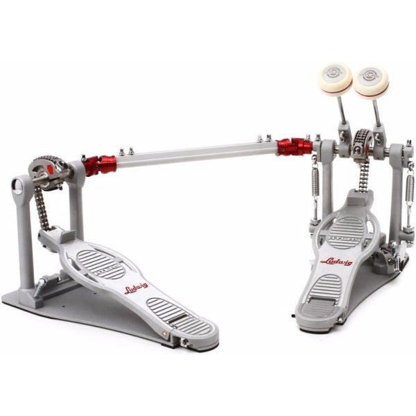 Ludwig LAP12FPR Atlas Pro Double Bass Drum Pedal w/ Rock Plate