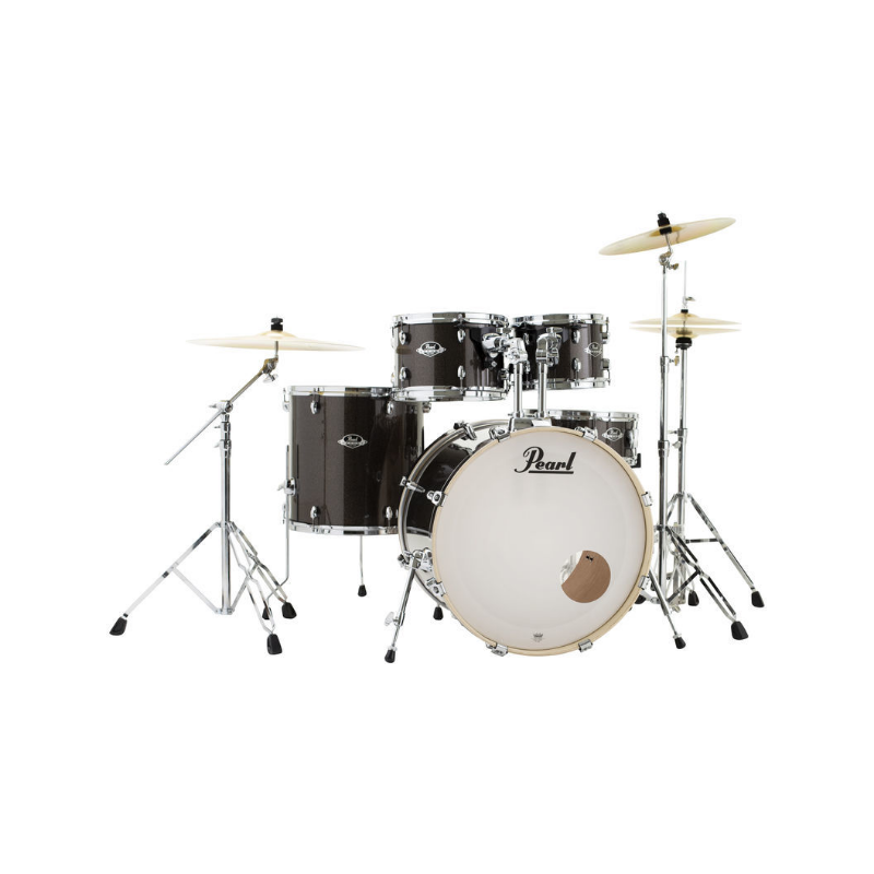 PEARL EXPORT EXX725 22" NIGHT SKY SPARKLE med hardware och Sabian SBR cymbaler