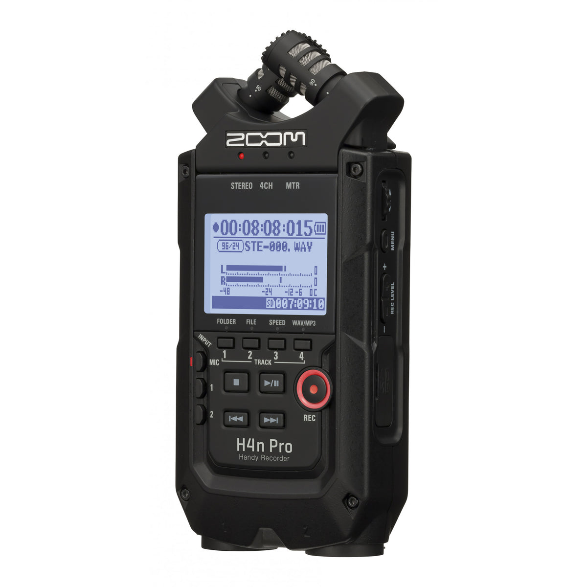 Zoom H4n PRO ALL-BLACK HandyRecorder