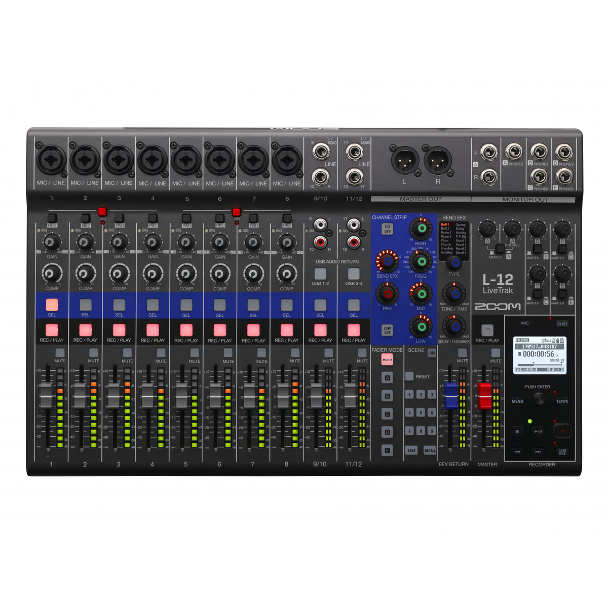 ZOOM LiveTrak L-12 Digital Mixer/Recorder