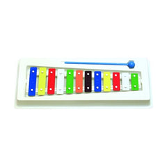 Metallophone 12 Coloured Bars