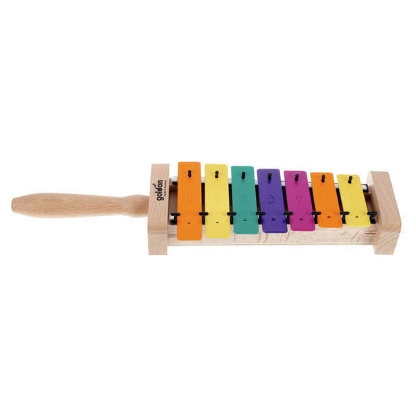 Metallophon 7 color (matchar Boomwhackers) - pentatonisk