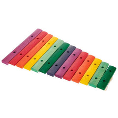 Xylophone 13 coloured bars (matchar Boomwhackers)