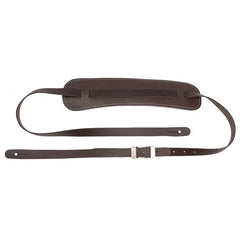 D'Andrea Classic 50's Retro Style Strap - Brown Leather Padded