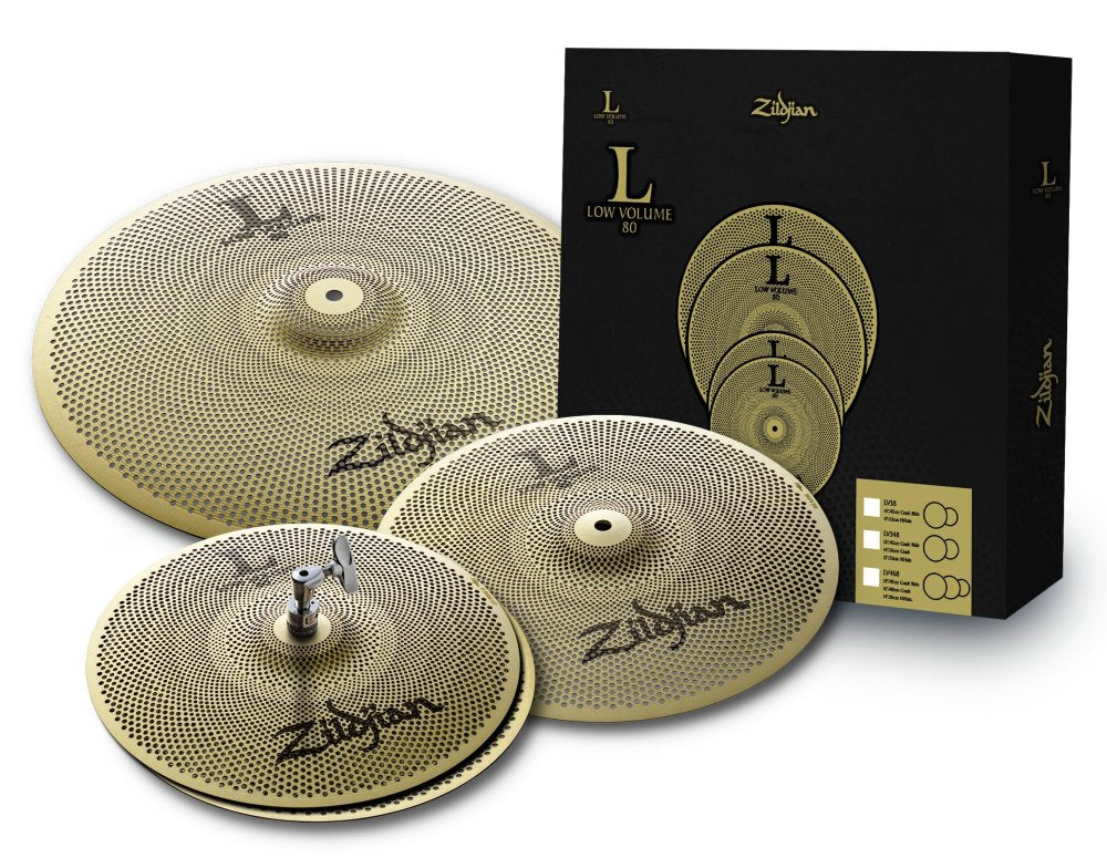 Zildjian LV348 Low Volume Cymbal Pack