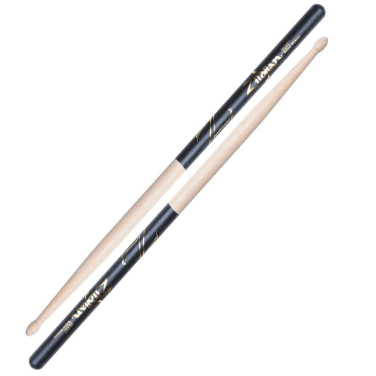 Zildjian 5B Black Dip Hickory - Wood Tip