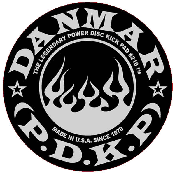 Danmar Power Kick Pad (Flame Black-White)