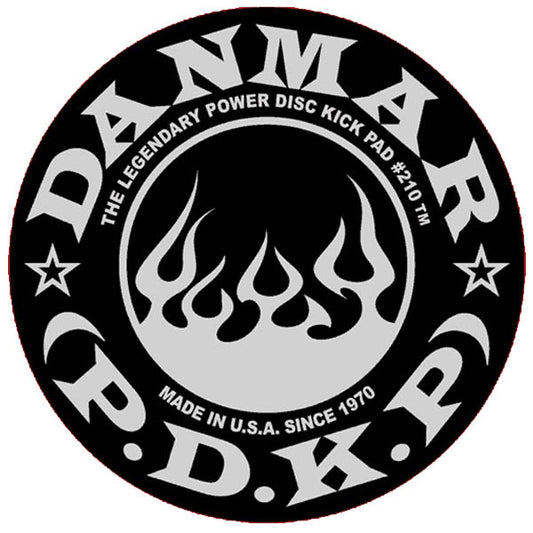 Danmar Power Kick Pad (Flame Black-White)