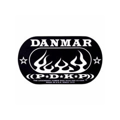 Danmar Power Double Kick Pad (Flame Black-White)