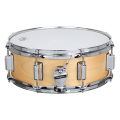 Powertone 14x5 Wood Shell Snare, Beavertail lug - Satin Natural