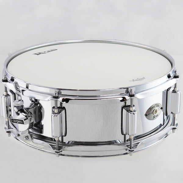 Powertone 14x5 Chromed Steel Shell Snare, Beavertail lug