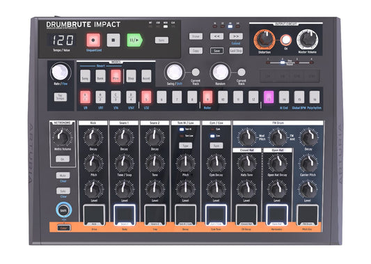 ARTURIA DrumBrute Impact Analog Drum Machine