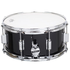 Powertone 14x6.5 Wood Shell Snare, Beavertail lug - Piano Black