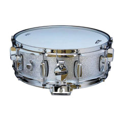 Rogers DynaSonic 14x5 Wood Shell Snare | B&amp;B Lug - Silver Sparkle