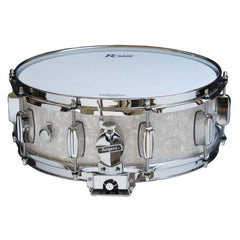 Rogers DynaSonic 14x5 Wood Shell Snare | B&amp;amp;B Lug - White Marine Pearl