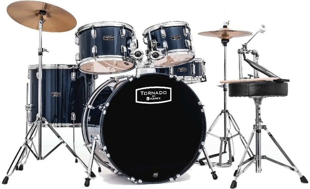 Mapex Tornado Fusion 5-pc drumset - Blue