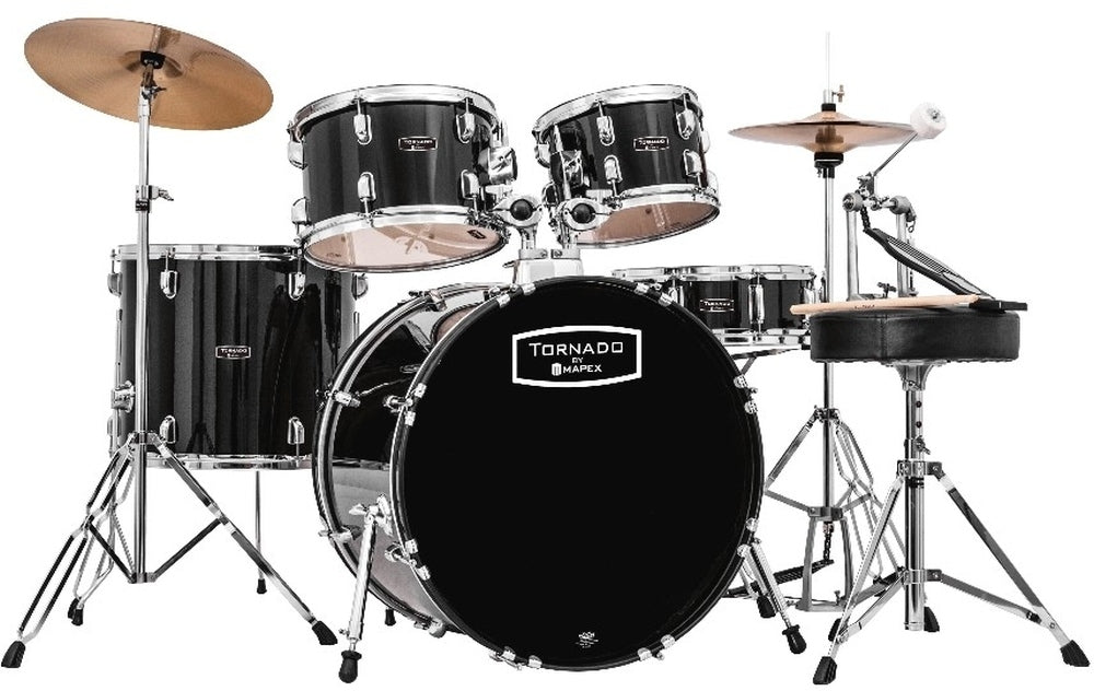 Mapex Tornado Fusion 5-pc drumset - Black