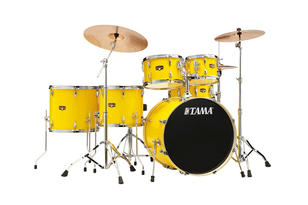 Imperialstar 6-del 22'' kompl. set m.cymb.Electro Yellow