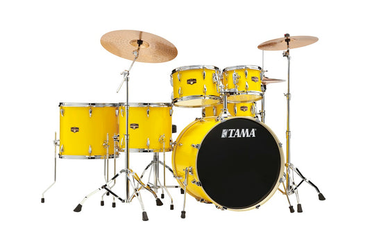 Imperialstar 6-del 22'' kompl. set m.cymb.Electro Yellow