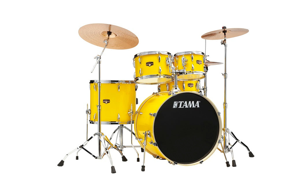 Imperialstar 5-del 22'' kompl. set m.cymb.Electro Yellow