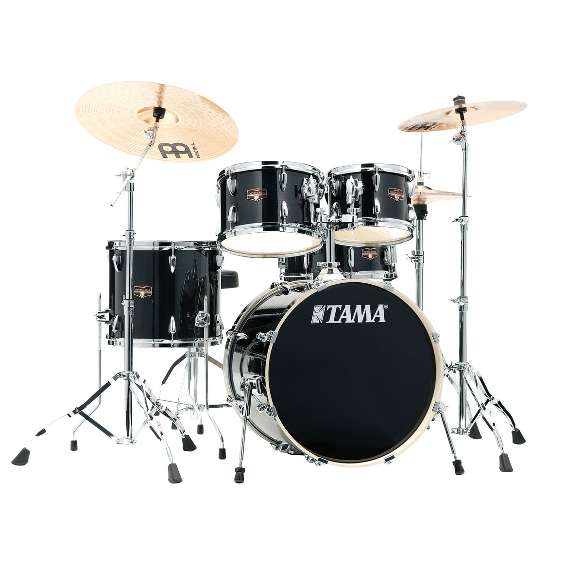 Imperialstar 5-del 20'' kompl. set m.cymb.Hairline Black