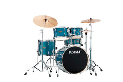 Imperialstar 5-del 20'' kompl. set m.cymb.Hairline Blue