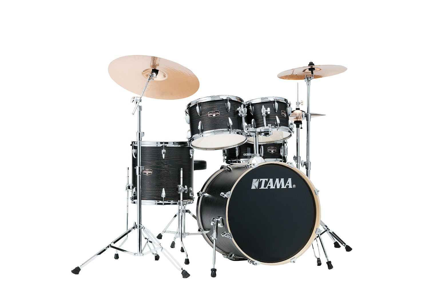 Tama Imperial 5-del m/cymb. Black Oak Wrap