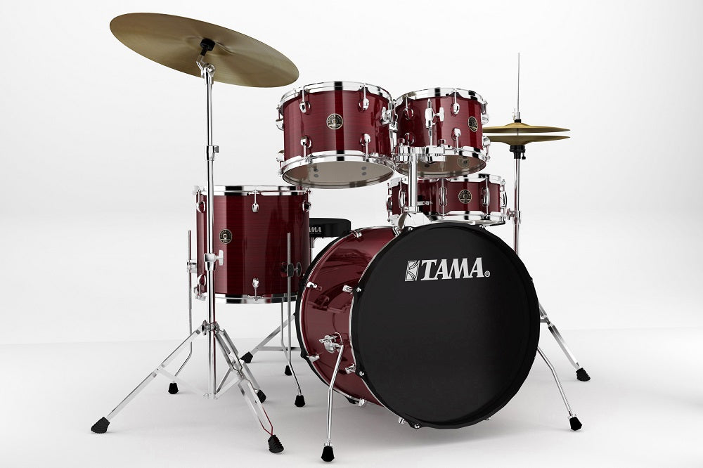 Rhytm Mate 5-del 20'' kompl. set m.cymb. Red Stream