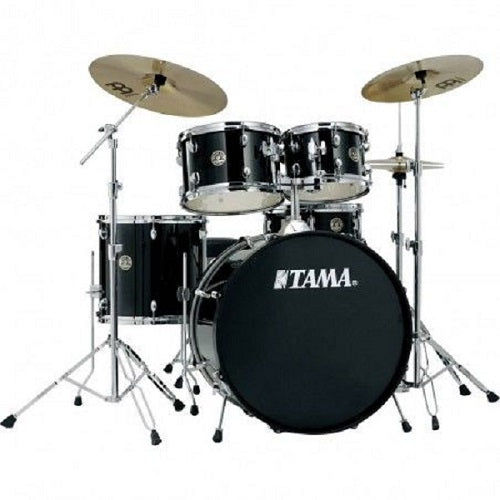 Rhythm Mate 5-del 22'' set m. 6 pcs H/W kit. Black. Ej cymbaler