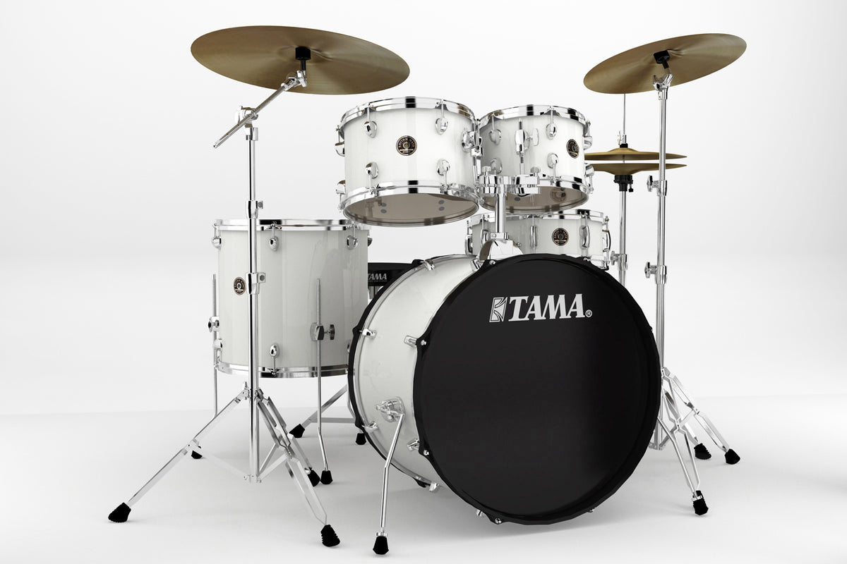 Rhytm Mate 5-del 22'' set 6 pcs H/W kit. Ej cymbaler White