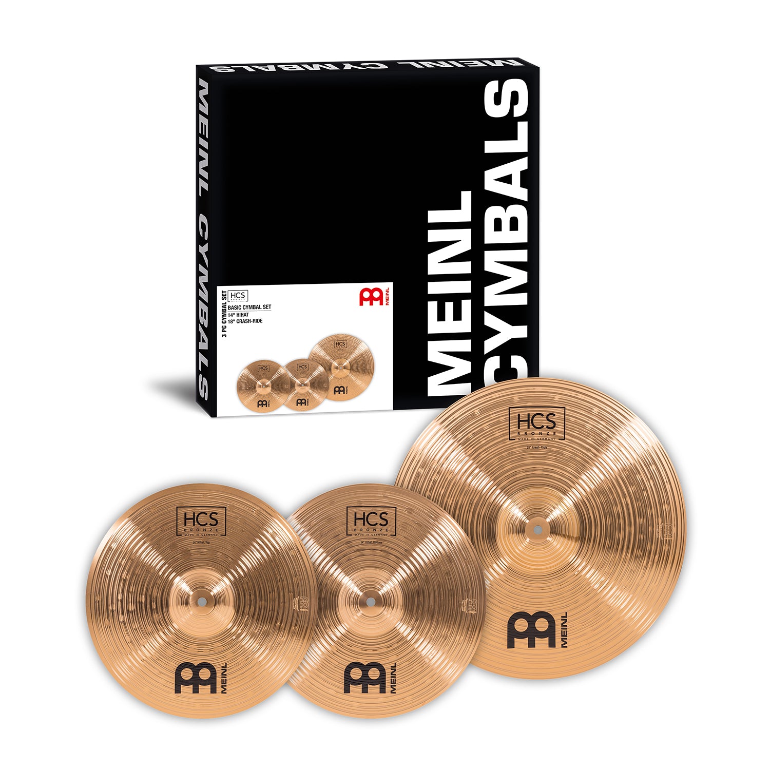 HCS Bronze Cymbal set