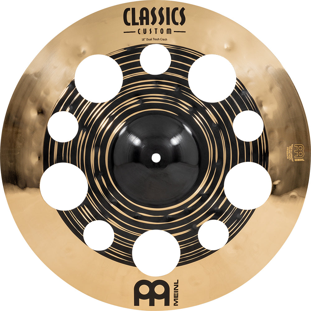 Meinl 18 Classics Custom Dual Trash Crash"