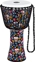 Travel Rope Djembe 12'' Day Of The Dead