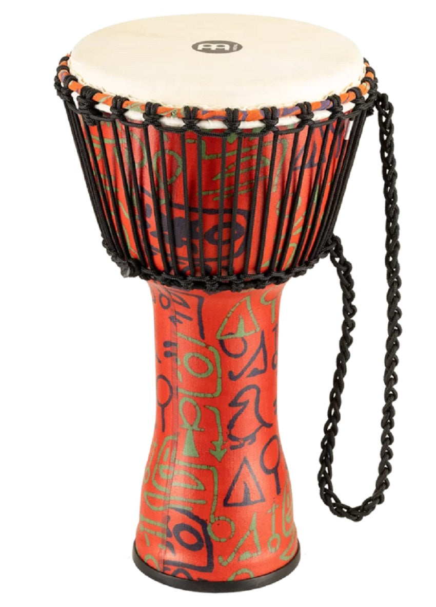 Travel Rope Djembe 10'' Pharaoh's Script